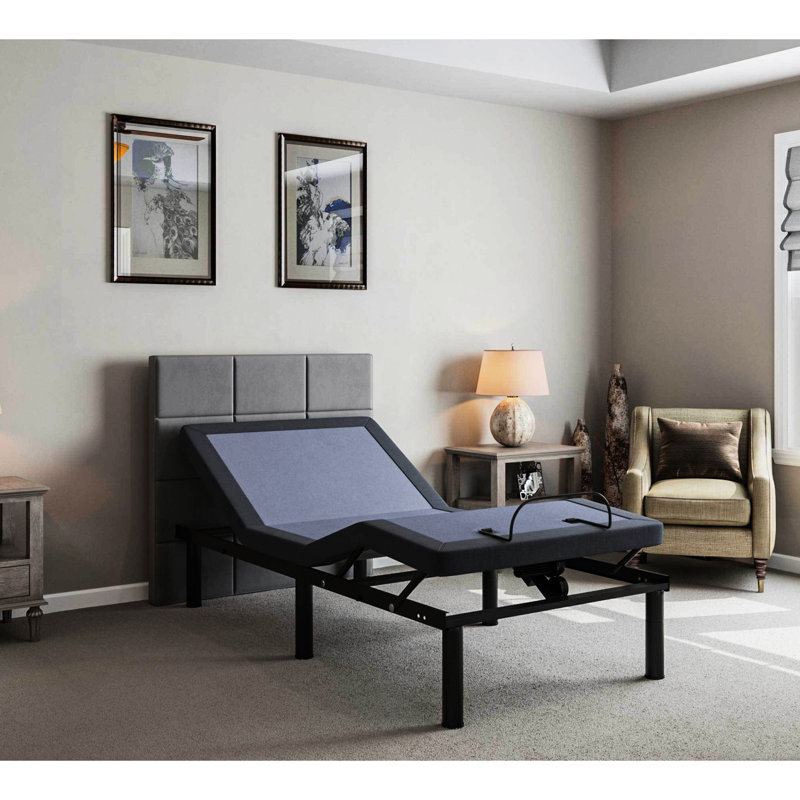 Lit simple ajustable Bt2000 - capacité de 850 lb et 31 pieds de mémoire 12 po, 8 po, 4 po de mémoire programmable, Lit simple