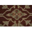 Tapis oriental fabriqué à la main avec des motifs floraux complexes 2x4