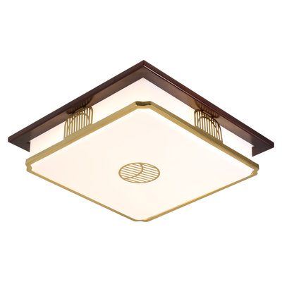 Zianne 4.72Hx22'' Acrylic LED Flush Mount