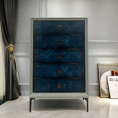 Modern Luxury Five-Drawer Accent Chest