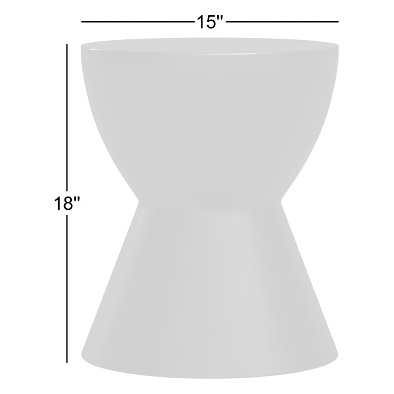 Neil Accent Stool, Black