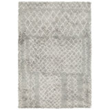 Jeri Hand-Knotted Gray Area Rug
