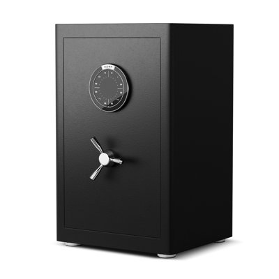 2.0 Cu Ft Safe With Document Bag, Heavy-duty Steel Make, Digital Keypad, 3 Unlocking Options, Dual Alarm, Silent Mode, 2 Adjustable Shelves For Home And Office Document, Strategies, Different