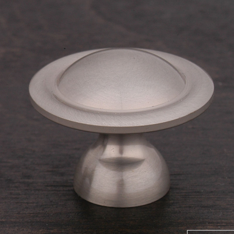 CK Series Mushroom Knob, Small, Satin Nickel (Pewter)