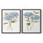 Petite hortensia bleue I - impression encadrée de qualité supérieure - prête à être accrochée - aucun clou requis - aucun clou requis-1484553483-1484553480