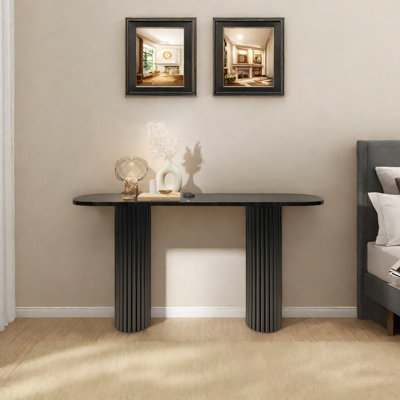 Retro Minimalist Elegant Console Table