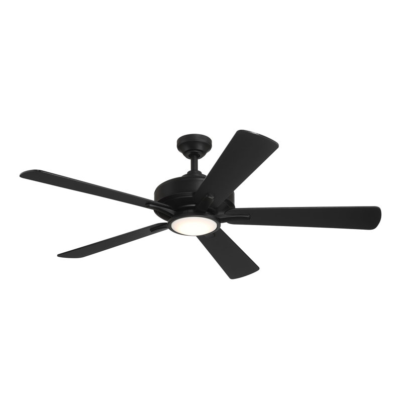 Ventilateur de plafond DEL d'intérieur Frio , Noir mat