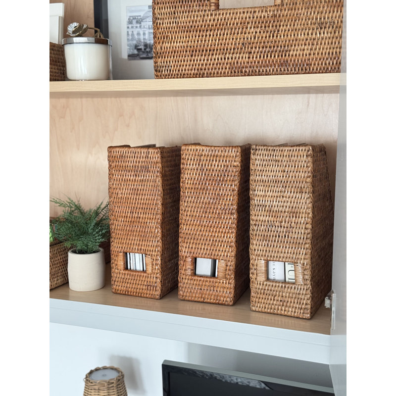 Porte-revues Everard, Brun miel, Grand