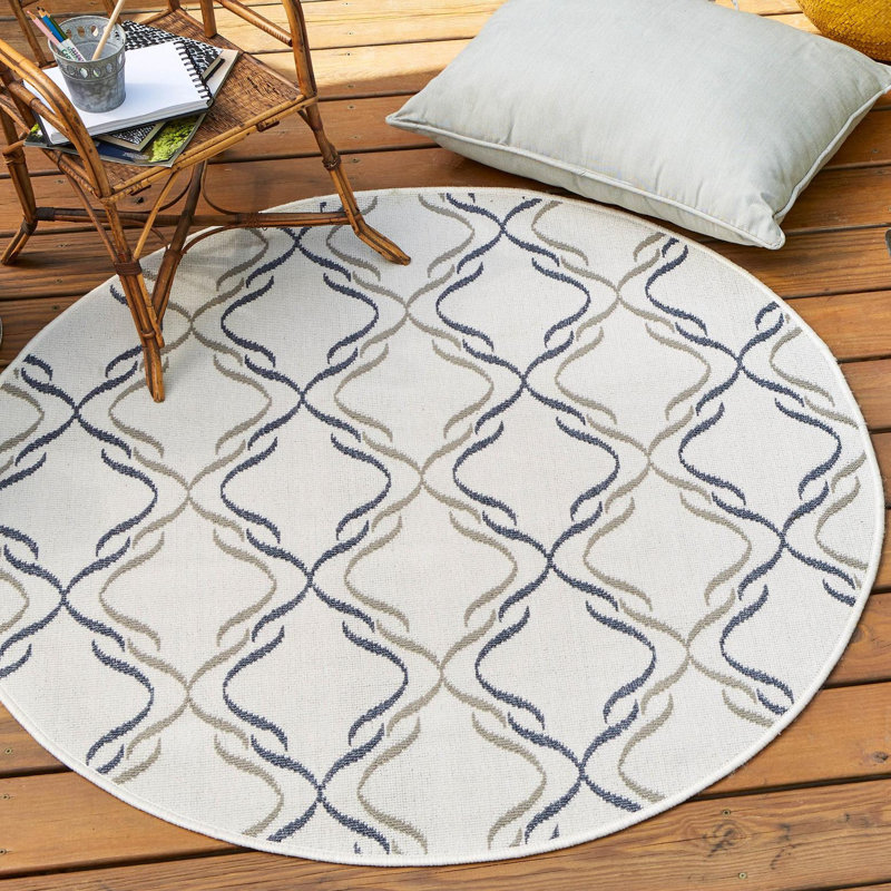 Red Barrel Studio® Draupadi Geometric Indoor/Outdoor Rug | Wayfair