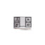 Cuisinière à double combustible de 40 po avec 6 brûleurs scellés et plaque chauffante ILVE Nostalgie II Series (porte pleine)-708322064-708322069