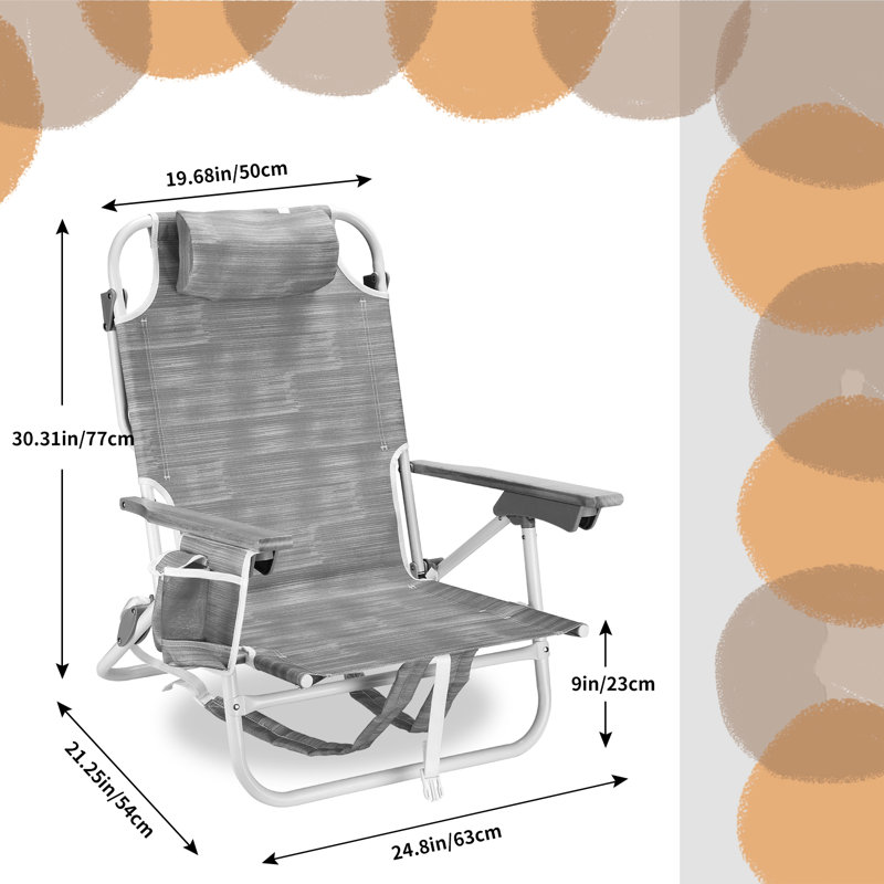 Chaise de plage pliante Tallu