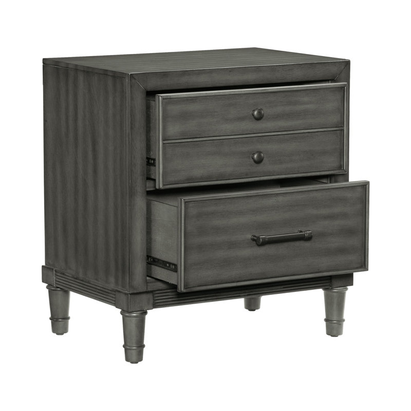 Table de chevet style transitionnel 1pc