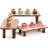 3-tier Wooden Serving & Display Riser