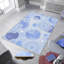 Tapis de couloir élégant (39,4 po x 78,7 po), 100% polyester, d'une hauteur de poils de 0,3 po | Antibactérien, antidérapant, dessous lavable à la machine | Imprimé numérique 3D, durable et doux pour la décoration intérieure-753869324