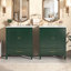 Ensemble de meuble-lavabo avec lavabo double