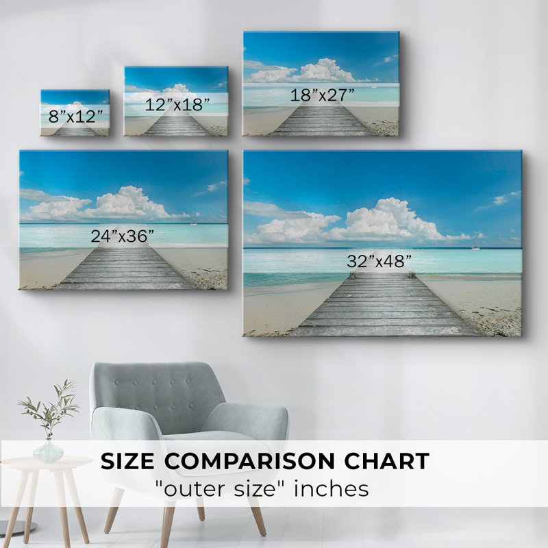 Infinity Pier - Cavas enveloppés de galerie, 32 x 48