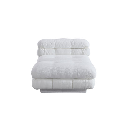 Fauteuil et repose-pieds Lowell