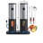 Rechargeable Electric Salt And Pepper Grinder Set With Charging Base, Stainless Steel Pepper Grinder With Adjustable Coarseness And Led Light