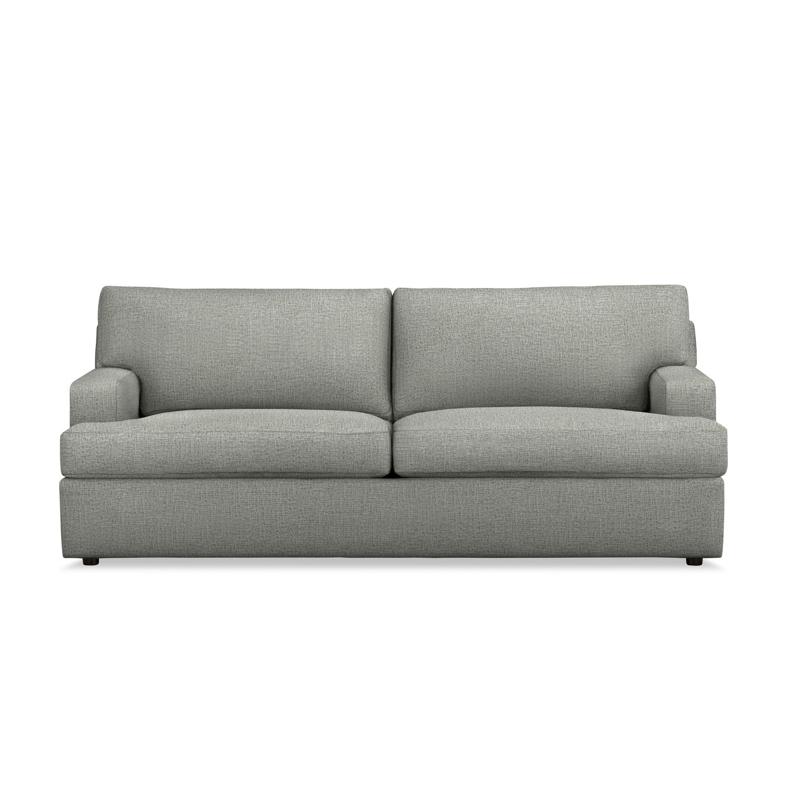 Cleo 84" Upholstered Custom Sleeper Sofa, Zuma Pumice Textured Linen