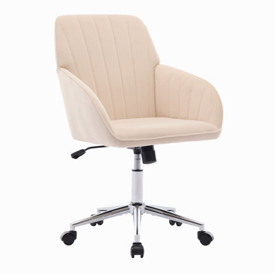 Ty Adjustable Office Chair, Home Bedroom, Ergonomic Swivel Chair, Backrest Seat, Comfortable For Long Sitting