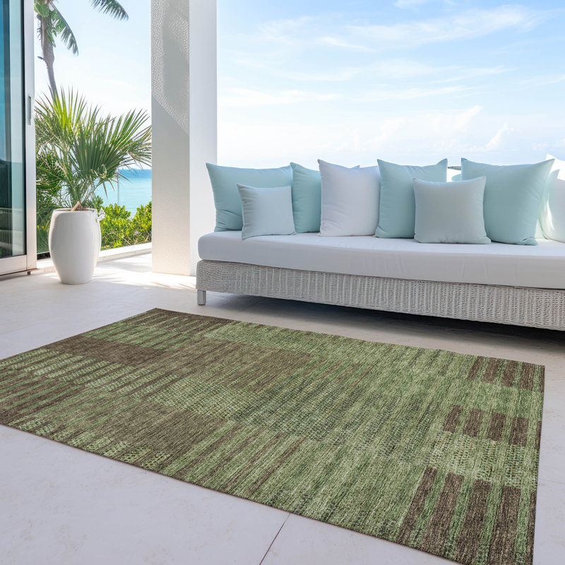 Tapis avec envers antidérapant Alegandro, Rectangle 9 pi x 12 pi