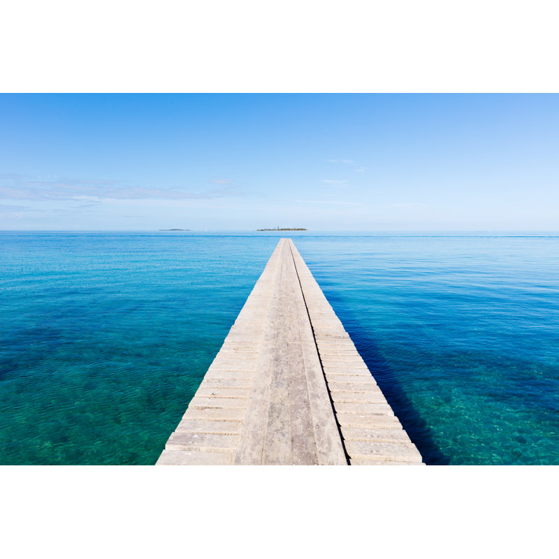 Endless Jetty - Wrapped Canvas Print, 20cm H x 30cm W x 3.8cm D