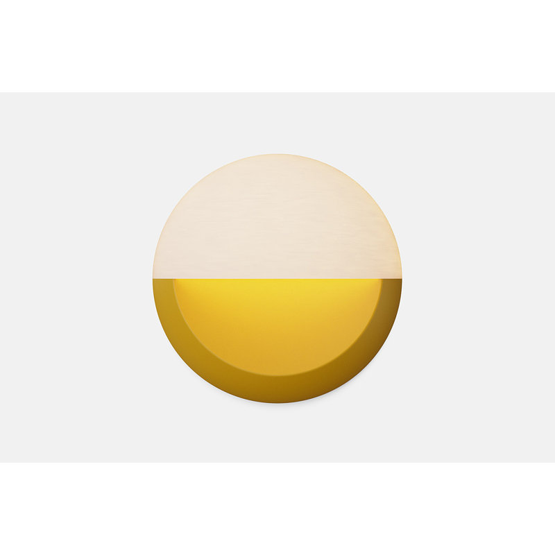 Proton Wall Sconce, Mustard