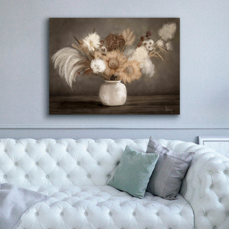 Epic Graffiti 'Boho Bouquet'  by Ashley Bradley Canvas Wall Art