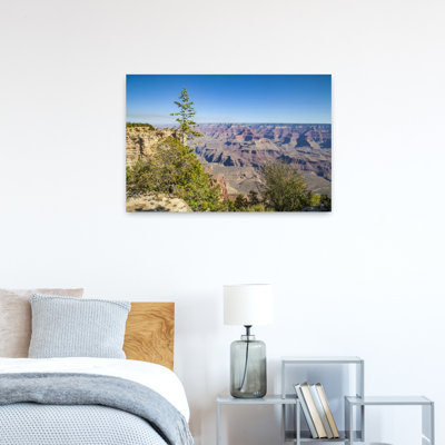Grand Canyon Vista Dramatic Abstract Contemporary Landscape Nature Wall Art Print