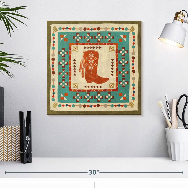 Southwest At Heart Tile III, H 16 po x l 16 po