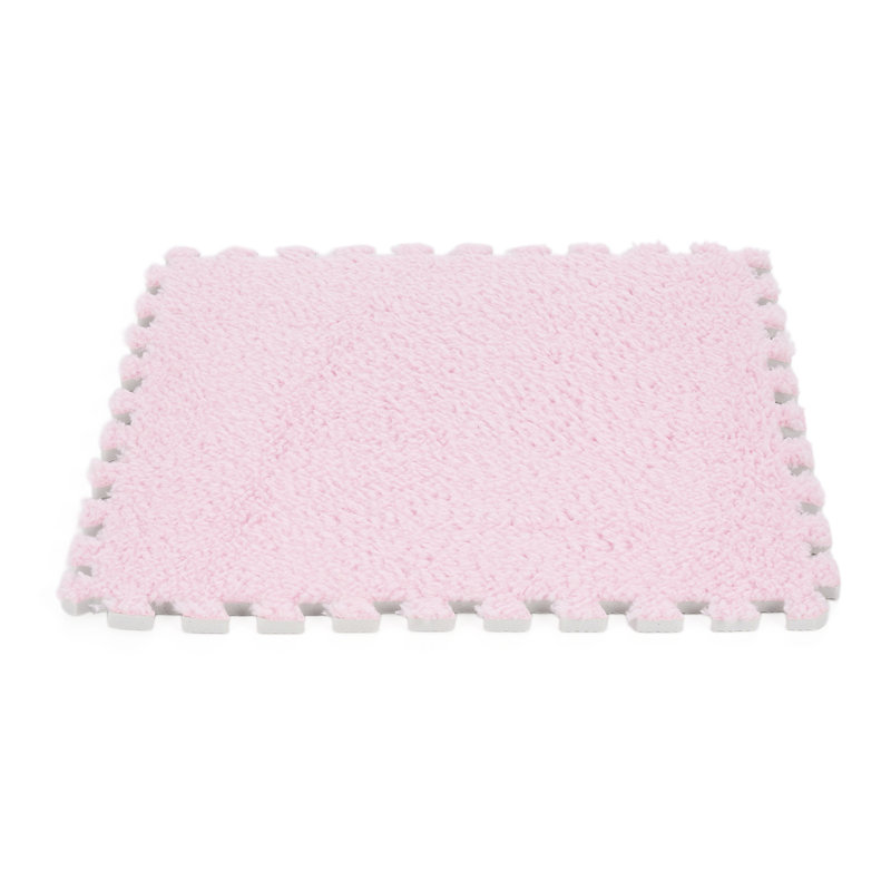 Square Felt Machine Tufted 30cm X 30cm Area Rug Set