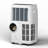 4-IN-1 Portable Air Conditioner with Cooling&Dehumidifier&Sleep&Fan Mode, 3 Fan Speeds & Remote-88130140