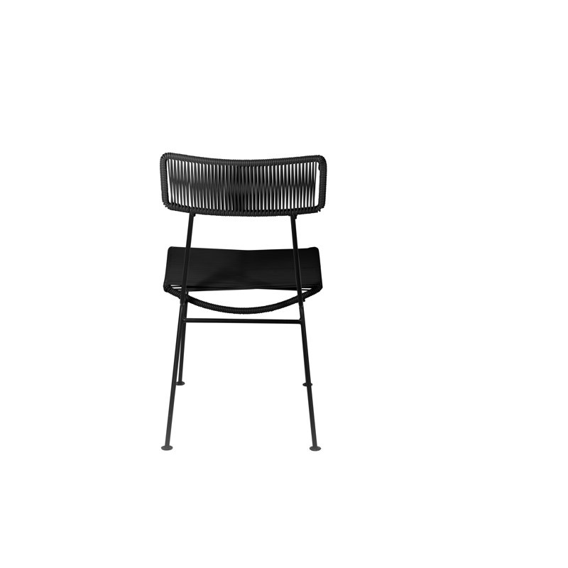Chaise Hapi, Noir / Noir