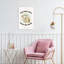 Forêt féérique, maison sereine, style rétro, avec des lapins et une nature à l'affiche-1434904715