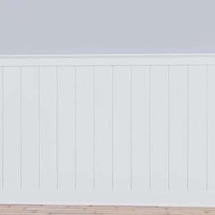 60 PVC Beadboard Planks 4-PK Pre-Finished White!