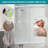 55"-60" W x 76" H Double Sliding Semi-Frameless Shower Door in Brushed Nickel with 5/16" (8mm) Clear Tempered Glass, Aluminum Frame-128676405