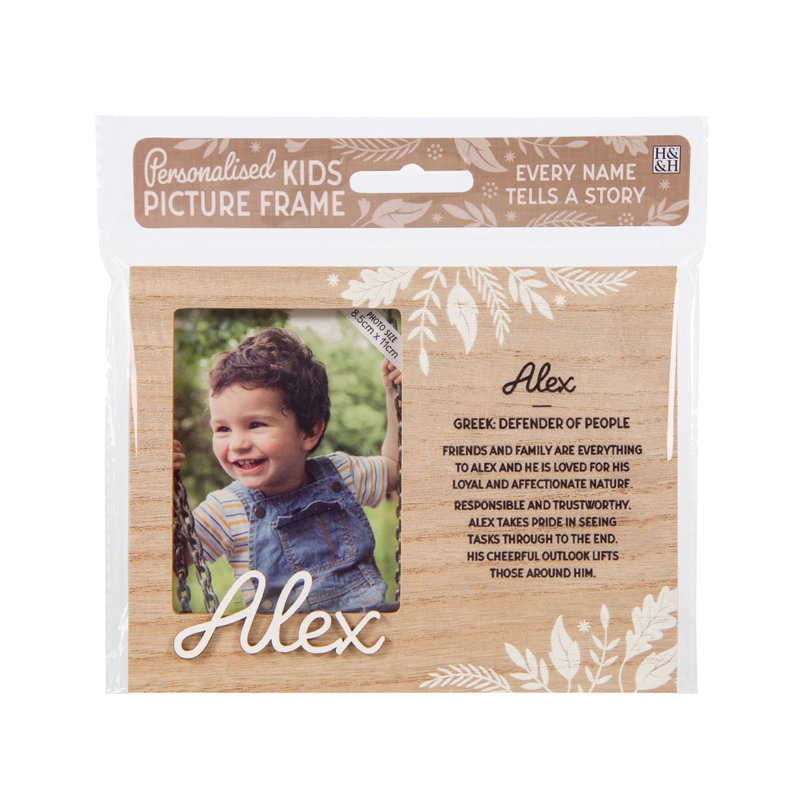 Hazella Tan Solid + Manufactured Wood Picture Frame