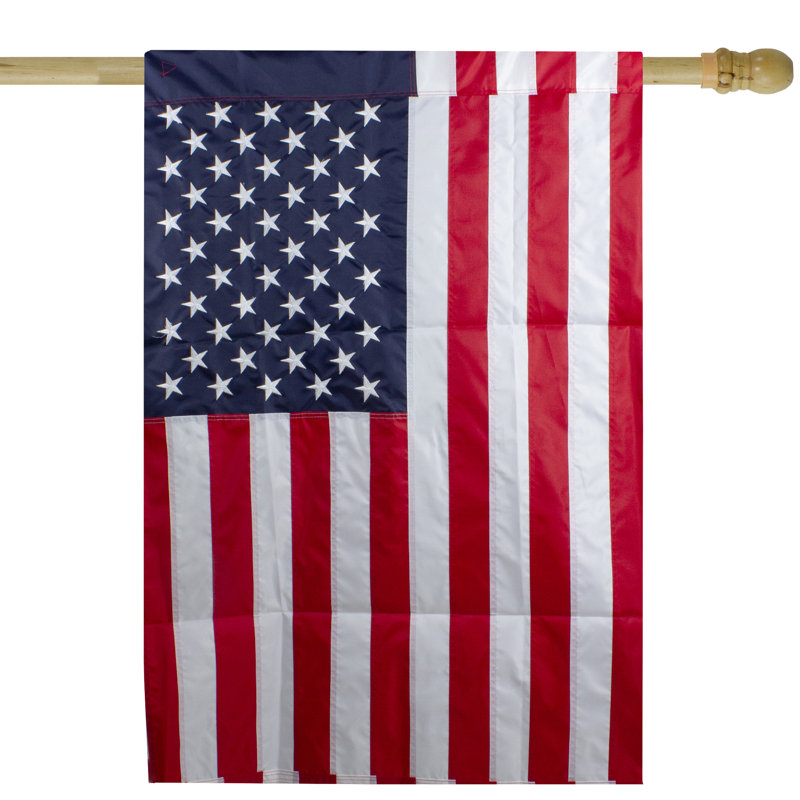 Drapeau extérieur Patriotic Americana, H 40 po x l 28 po