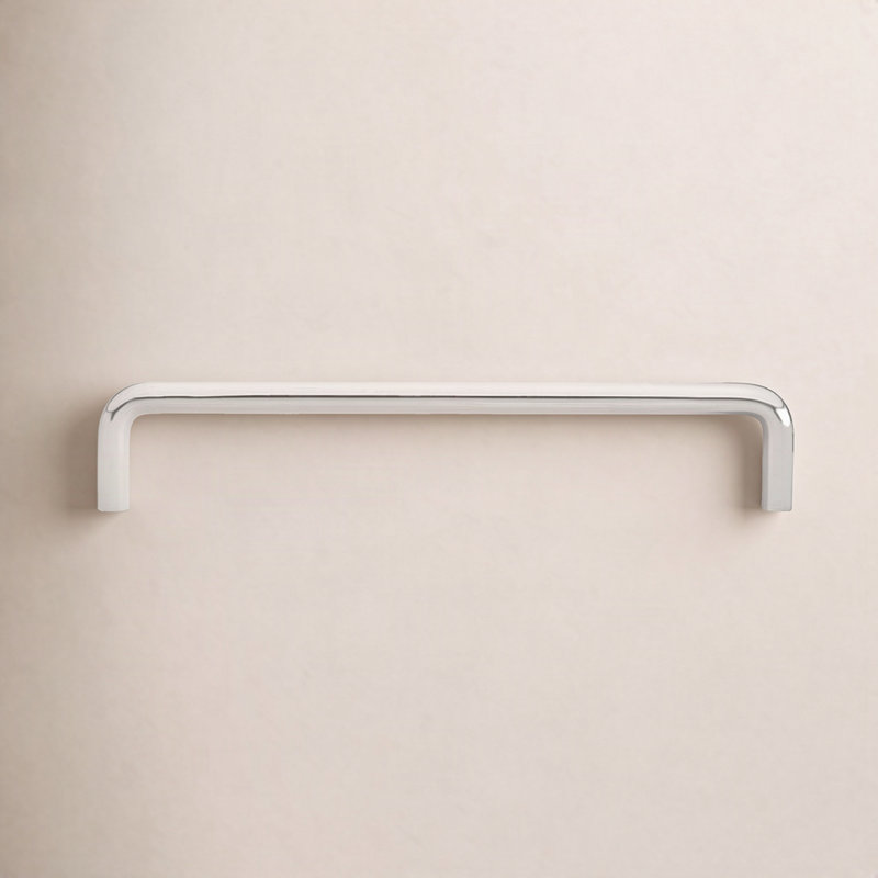Lafayette Fixed . Birdcage Pull, 6, Polished Chrome
