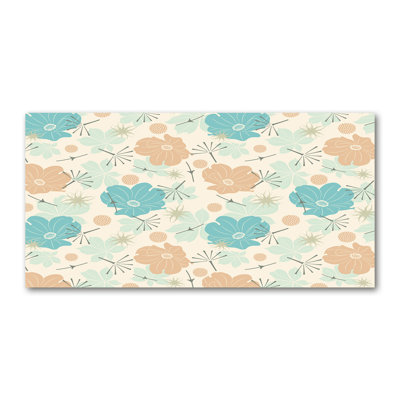 Floral Pattern - Wrapped Canvas Print