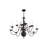 Benedetto 12 - Light Steel Chandelier-1026068798