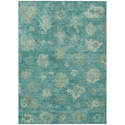 Machine Washable Indoor/Outdoor Chantille ACN2305 Global Rug