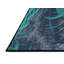 Tapis bleu/mauve/gris à tissage électrique-1094754985