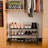 32'' Wide 3-Tier Wire Grid Shoe Rack Shelf for Closet Stackable and Adjustable-1527032729