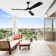 60" Propeller 6-speed Reversible Ceiling Fan with Dimmable 3CCT LED Lights and Remote Control