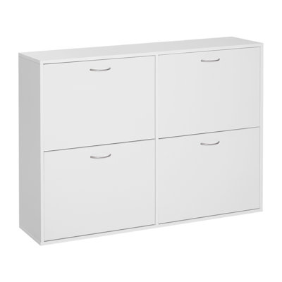 24 Pair Flip Down Shoe Storage
