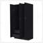 Armoire Casper avec 2 tiroirs, tringle suspendue et 3 portes-320353824