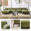 Canapé modulaire rembourré 3 personnes Modern Chenille-178368394
