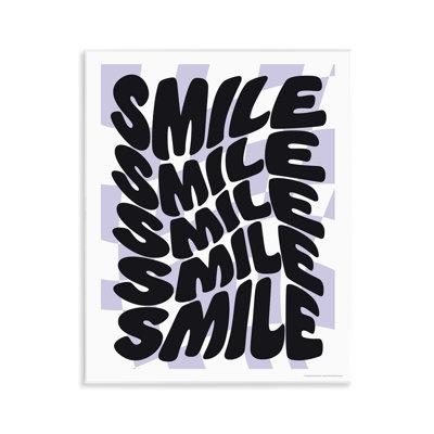 Art mural "Wavy Smile" par Reinders