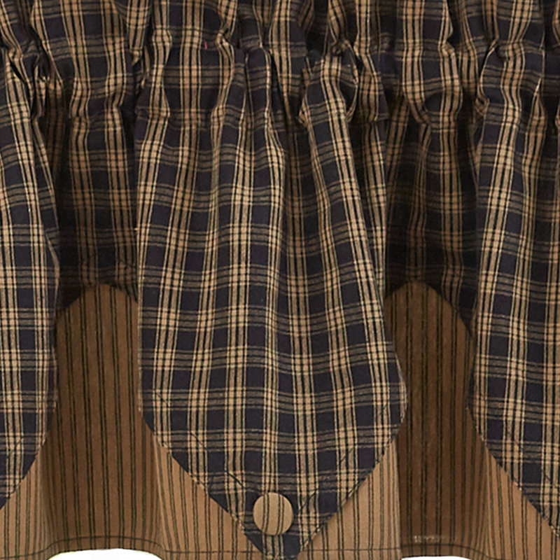  Sturbridge Black Point Valance 15L